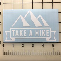 Adventure Awaits Take A Hike Vinyl Decal Sticker 5&quot;&quot; Wide Includes Two S... - £9.13 GBP