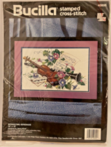 Bucilla Stamped Cross Stitch "Springtime Serenade" Sealed Package - $12.86