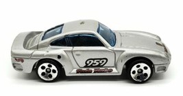 Mattel Hotwheels 1987 959 Twin Turbo Silver Porsche - £8.53 GBP