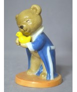 BING &amp; GRONDAHL 2001 Annual Teddy Bear Figurine: VICTOR with Chick - NEW... - £11.68 GBP
