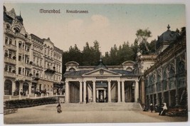 Marienbad. Kreuzbrunnen Czech Republic Litho Postcard A8 - $7.45