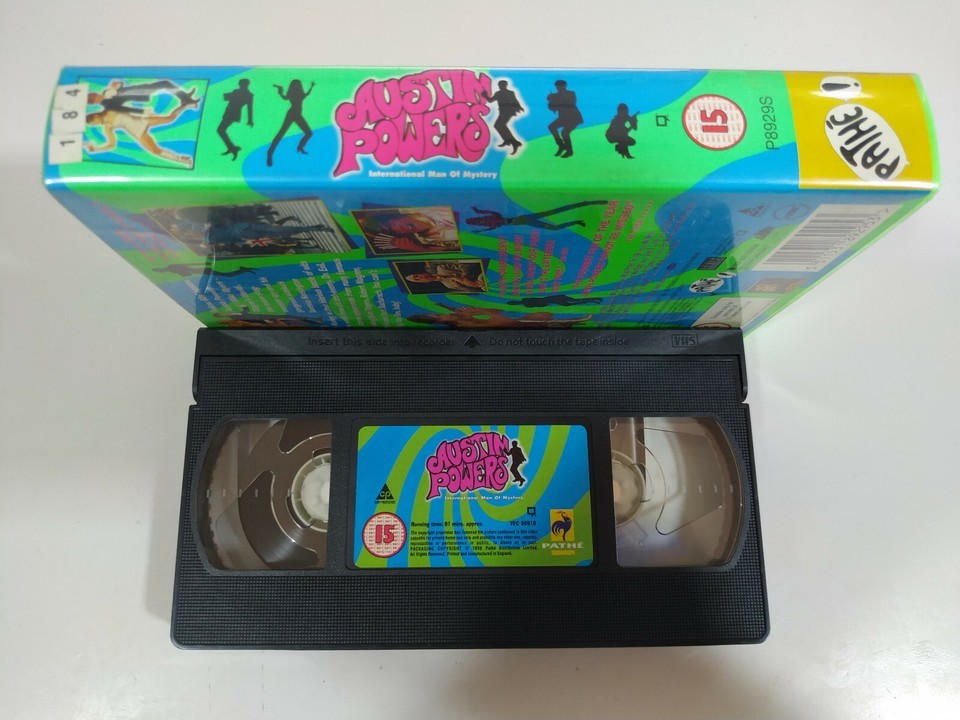 Austin Powers Mike Myers Elizabeth Hurley - VHS Film Tape Espagnol - 4T Item image 3
