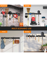 Heavy Duty Wall tool organizer Mount Garden Tools Storage Rack Hanger Mu... - $69.81