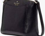 NWB Kate Spade Monica Crossbody Purse Black Pebbled Leather KE937 Gift B... - $103.94