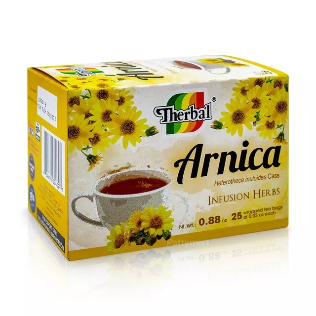 THERBAL ARNICA TEA INFUSION HERBS 25 BAGS - $19.99