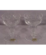 Atlantis Full Lead Crystal Candle Holders - £7.32 GBP