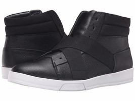 Size 12 CALVIN KLEIN Leather Mens Shoe Sneaker! Reg$145 Sale$89.99 NEW I... - £71.76 GBP