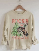 2022 Christmas Tree Printed Sweatshirts Long-sleeved Women/men Clothing Vintage  - $68.40