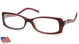 D&amp;G Dolce&amp;Gabbana DG3078 1540 Brown / Burgundy Eyeglasses 52-16-135mm Italy - £51.06 GBP