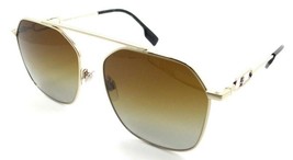 Burberry Sunglasses BE 3124 1109/T5 57-17-145 Gold / Brown Gradient Pola... - $133.67