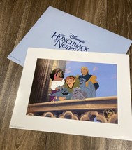 Lithograph Disney’s The Hunchback of Notre Dame 1997 Picture Art 11&quot;x14.5&quot; - £7.83 GBP