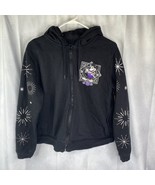 Disney 100th Anniversary Size Large (L) Full Zip Hoodie Black Sweatshirt - $79.62