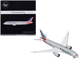 Boeing 787-8 Commercial Aircraft &quot;American Airlines&quot; Gray with Tail Stripes &quot;Ge - £135.73 GBP