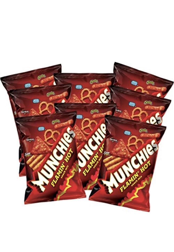 Frito Lay Munchies Flamin' Hot Snack Mix 2oz - $19.79