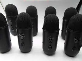 Blue Yeti Professional Multi-Pattern USB Condenser Microphone - Blackout - £76.22 GBP