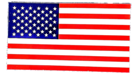 American Flags - Four Highest Quality Vinyl Decals - 4 U.S. Flag Decals - £2.91 GBP