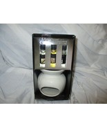 NEW Elegant Expressions Oil Warmer Gift Set BS49105WS - £28.32 GBP
