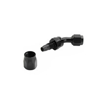 12AN Swivel Hose End Fitting Adaptor 45° Elbow For CPE Fuel Hose Aluminum - £11.73 GBP