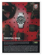 Luminox Swiss Made Watch Colormark 3152 2011 Full-Page Print Magazine Ad - £7.61 GBP