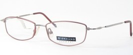 Vintage Giordano GA0375 23 Lila Silber Einzigartig Selten Brille 49-15-135 - £51.30 GBP