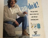 1994 Merit Cigarettes Vintage Print Ad Advertisement pa15 - £5.44 GBP