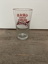 Budweiser Beer Kevin Harvick #29 Nascar Racing Grab Some Buds Pint Glass - £7.84 GBP