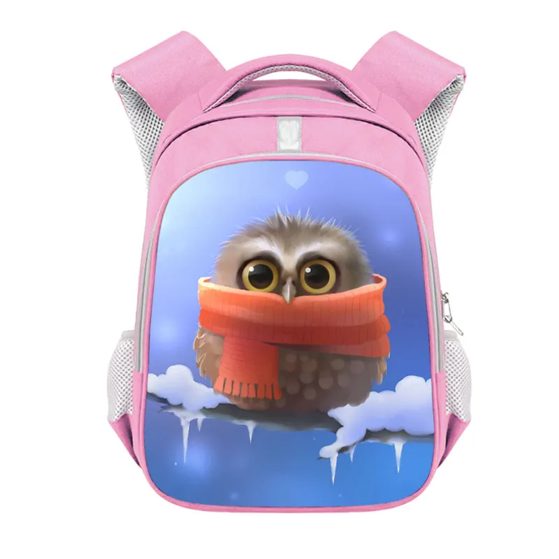 Cute  Bird Owl Pattern Backpack Chilren School Bags for Boys Girls  Bag Schoolba - £115.64 GBP