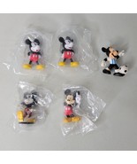Disney Mickey Mouse Figures Lot of 5 with 4 of them being new and sealed - £10.72 GBP