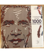 NEW President Obama 1000 Pc Puzzle Changing States #98803 Great American... - $12.92 CAD