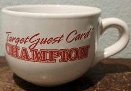 Vintage Target Guest Card Champion Large Soup Bowl Mug Cup with Handle  - $11.78