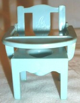 Vintage Renwal Blue Baby Potty Chair Portable Commode Dollhouse Miniatures Baby - £4.48 GBP