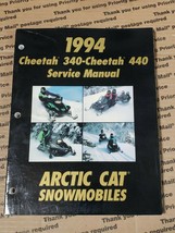 ARCTIC CAT Snowmobile 1994 Cheetah 340 440 Service Manual 2255-013 - £16.75 GBP