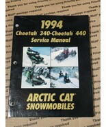 ARCTIC CAT Snowmobile 1994 Cheetah 340 440 Service Manual 2255-013 - $398.95 MXN
