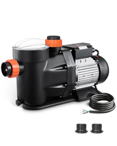 VEVOR Above Ground Pool Pump 3HP 220V 149GPM 42ft PP Shell 122°F No Plug - $166.90