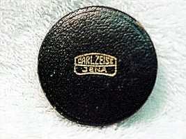 &quot;Carl Zeiss Jena&quot; CAP (Leather 28.5mm inside diameter) - £31.17 GBP