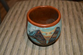 Native American vase by JCW, Dine Navajo, 2007 - £35.20 GBP