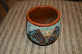 Native American vase by JCW, Dine Navajo, 2007 - £35.44 GBP