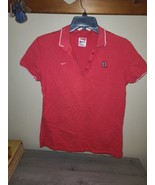 Nike Ohio State Polo Shirt Girls L (12-14) Red  - $7.69