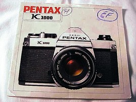 K1000 Pentax K1000 Instruction Booklet, 32pgs. - £16.02 GBP