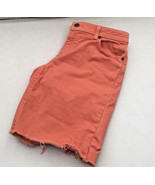 Long shorts hand cut off shorts Liz Claiborne petite 8R zip front back p... - $373.83 MXN
