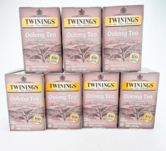 Twinings Of London Pure Oolong Tea 20 Bags Each Box Lot Of 7 BB 9/26 - £26.03 GBP