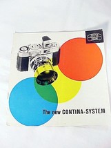The New Contina-System 6pg 1956 (xerox copy) - $11.95
