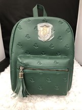 Bioworld Slytherin Hogwarts House Harry Potter Faux Leather Mini Backpack - £42.95 GBP