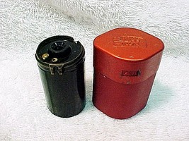 Red Metal Can with Zeiss logo with a reusable film cassette  - £30.68 GBP