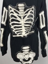 Skeleton Shirt Halloween Three Dimentional Zombie Walking Dead Size Small - £12.85 GBP