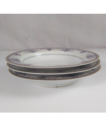 Set Of 3 Haviland H&amp;Co Limoges (Schleiger 510D) 7.75&quot; Cereal/Salad Bowls - $54.14 CAD