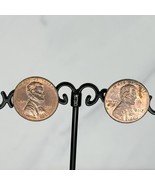 US Penny Coin Earrings Pair Clip On Non Pierced - £7.73 GBP