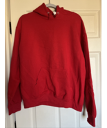 Jerzees Red Hoodie – Adult Size Medium - $20.50 CAD