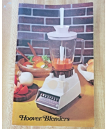 1971 Hoover Blender Care and Recipe Booklet Models 8955 &amp;8945 - $4.94