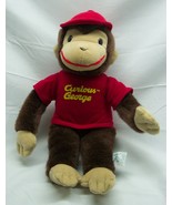 CURIOUS GEORGE THE MONKEY 16&quot; Plush STUFFED ANIMAL Toy 1990&#39;s - $19.80